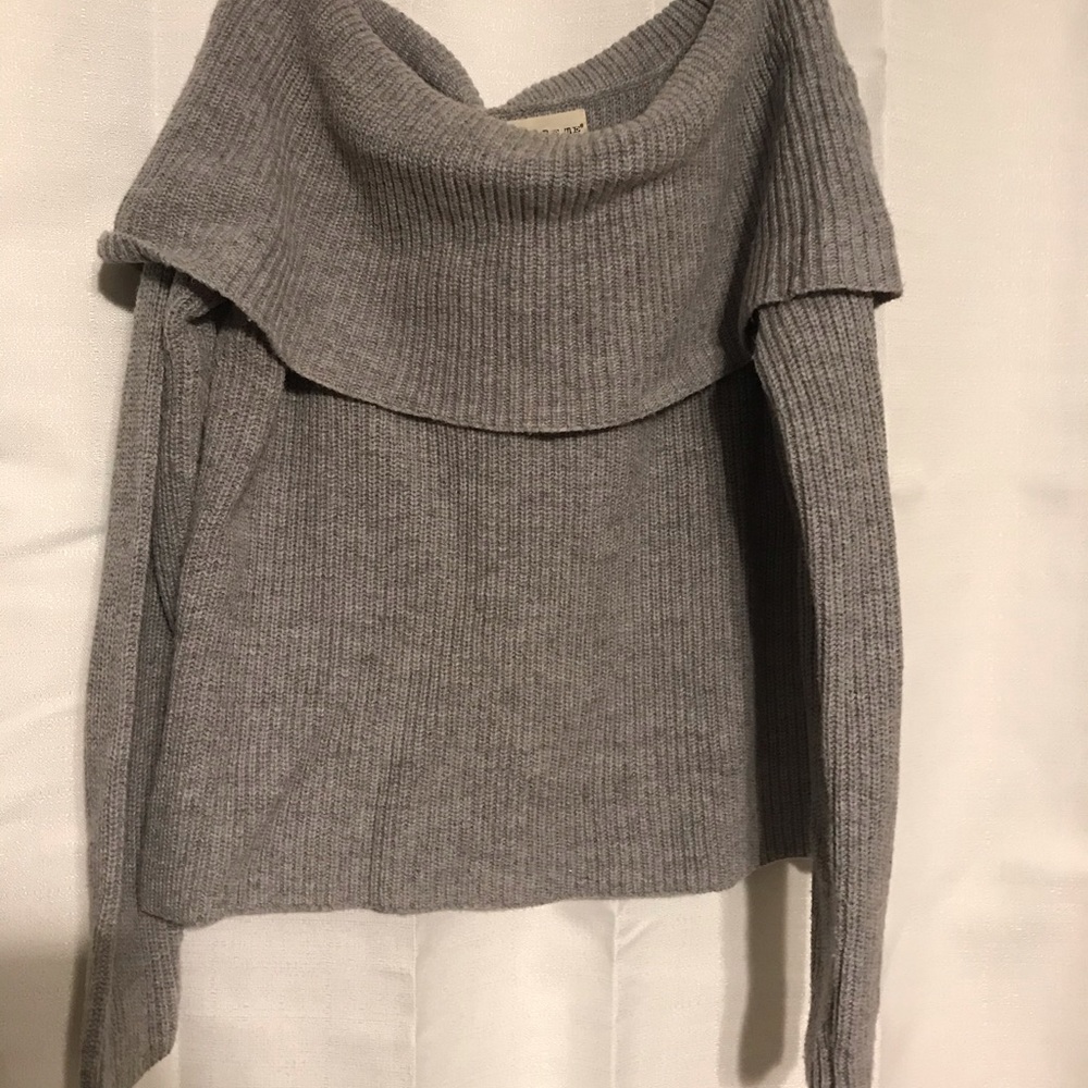 Off the shoulder sweater